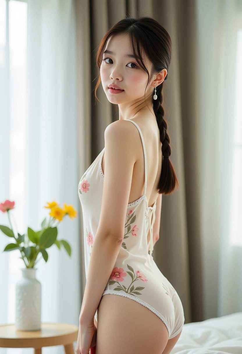 她很漂亮海报
